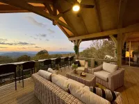 Amazing View ~5000ft, Golf Club 5 min, Sauna, Hot Tub, Wi-Fi, Game Room, Bonfire