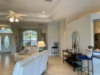 Amazing nature - on the water with large pool!  Centrally located to everything.