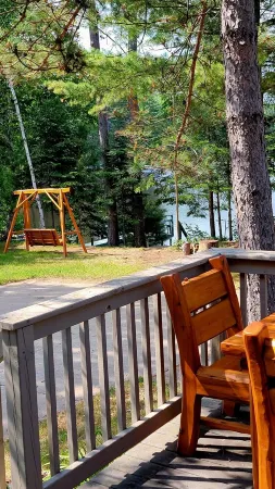 Pineview Cabin at Bayview Cabin Resort on Picturesque Northwoods Lake in Wi.