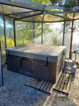 Bottom of villa in the countryside, 2 terraces, swimming pool, spa, sauna, barbecue...
