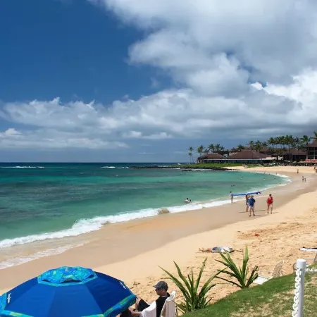 Kiahuna Plantation Ocean View with AC, REMODELED, 1 Bedroom, Sleeps 4