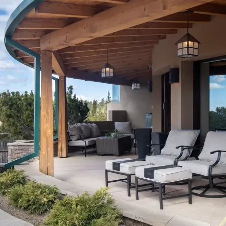 NEW ON VRBO!  El Camino  Stunning home Dale Ball trails Santa Fe Ski Area Forest