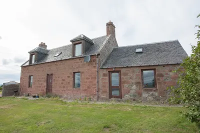 Uninterrupted sea views across the Moray Firth home to dolphins