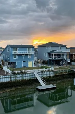 Freshly updated canal front on one of Nat Geo's best beaches