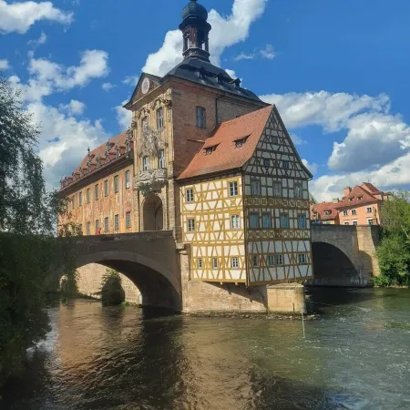 "Little time out" - fantastic view of the Franconian countryside - ideal for bikers. Отели в г. Шеслиц