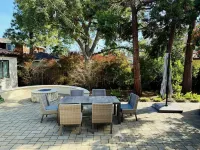 Guesthouse with firepit near Stanford FB GOOG
