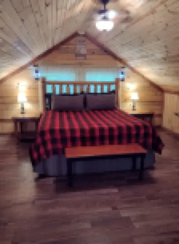 Rustic River Cabin Getaway