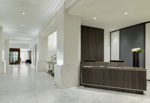 보스턴 도심 전경 이미지