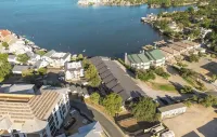 Horseshoe Bay 3-bedroom retreat on Lake LBJ with direct lake access and pool.