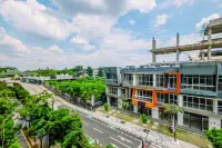 Elegant Wide View Studio Apartment at LRT City Jatibening
