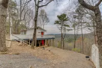 Elevated Wraparound Deck and Serene Nature Surroundings - Charming Cabin Retreat