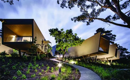 Hepburn Escape Villa Отели в г. Яндойт