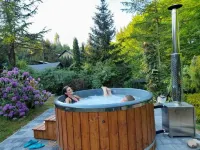 Holiday Home With Whirlpool at the Lake in Zakowo