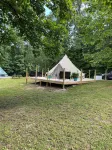 A place for peace… relaxing yurts, pet friendly on a holistic farm in Western NC