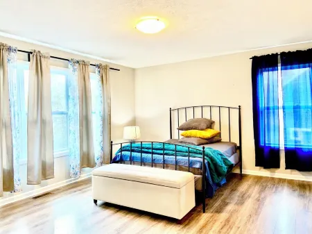 Entire house - newly built, open layout, long term OK - pet friendly!