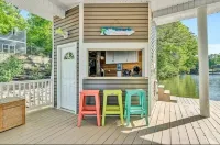 BEST location on Smith Mtn lake! Waterfront home w POOL & Dock in no wake zone. Hotels in Westlake Corner