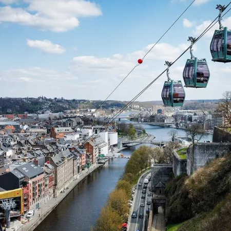 Les Cerisiers - Standing duplex in the center of Namur