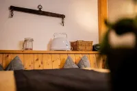 In the traditional farmhouse