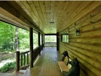 Large cozy log cabin in Wisconsin, Close to miles of ATV/ UTV trails Hotels in Polk County
