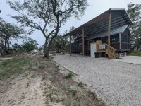 The coastal cabin ready for your family, friends, and your furry family members.
