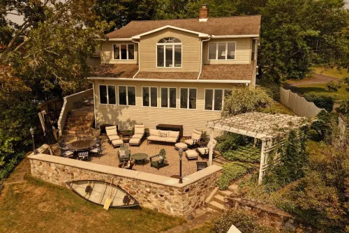 Lakeside — Luxury on Owasco Lake — Level Lake Frontage — Best Location