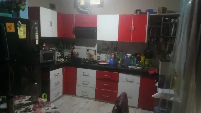 semi furnished Flat  For Rent with one queen size bed and 4 chairs dining table Hotels in Mehrauli