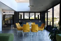 Beach villa with breathtaking views of mountains and sea