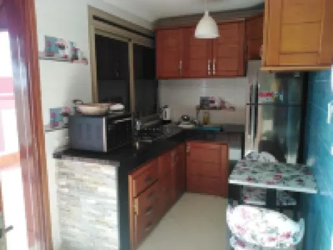 5 Minutes to Beach1km To Agadir Big Sallon 2BED Free Park And Free Services Room