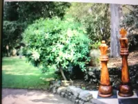 Villa with spa park and tennis court