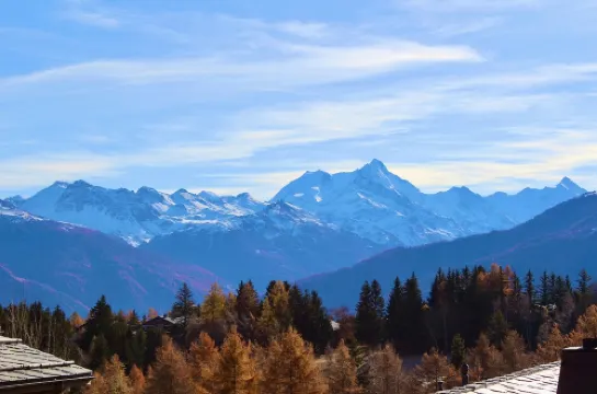 Crans Montana - magnificent mountain view