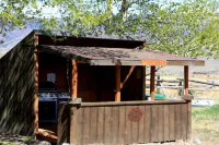 Scenic guest ranch with cozy cabin located between Cody, Wy and Yellowstone Park