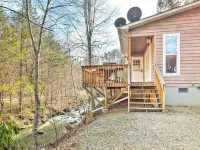 Idyllic Creekside Bryson City Gem w/ Fire Pit! Hotels in Swain County