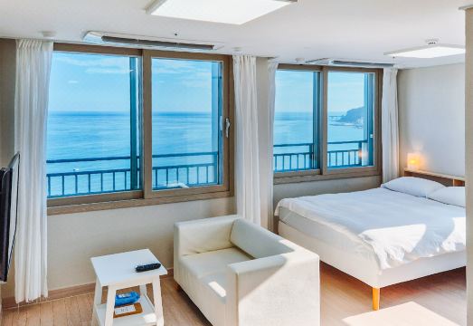 송정 해변 전경