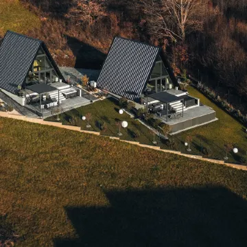 Twin Vista A-Frame Cabins