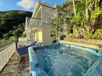 Artistically Designed Home with Huge Ocean Views, Small Dipping Pool and Hot Tub