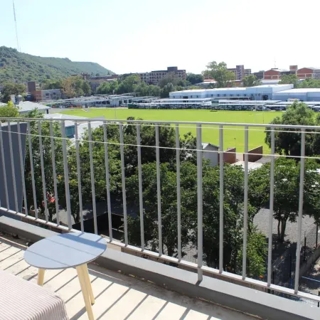 A penthouse room in downtown Bloemfontein