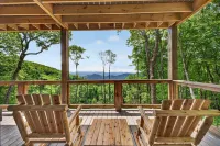 Epic Mountain Views Deck Firepit Amenities - 3-Star