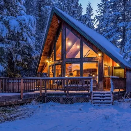 Classic Alyeska A-frame From the Resort's Early Days