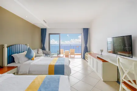 Hailing Island Shili Yintan Yihai Mingju Hotel Apartment Отели рядом с достопримечательностью «Hailing Island National Wetland Park of Mangrove Forest»