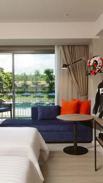 ห้องดีลักซ์พร้อมเฉลียง