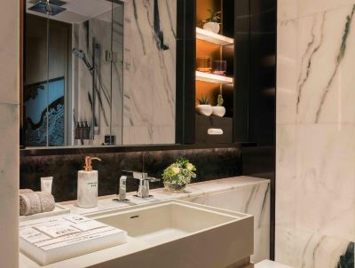 オーシャンビューツインルーム ハイアット セントリック ヴィクトリア ハーバー 香港の写真