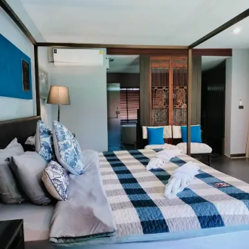 ห้องสวีทพร้อมอ่างอาบน้ำ