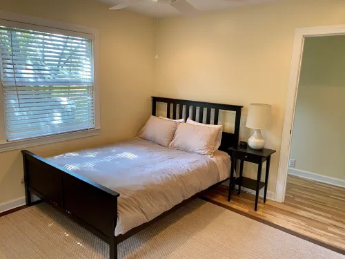 The Pill Box is the perfect getaway next to the Cowpasture River