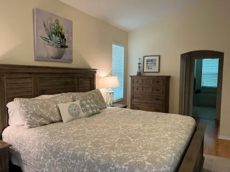 Waterfront house with dock, lift and hot tub