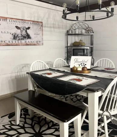 The Limestone Lodge<br>A peaceful, rustic destination you won’t want to leave!