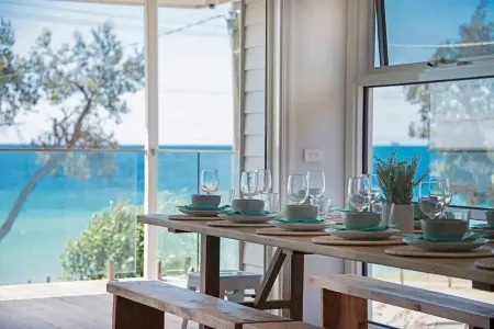 Beach Front Haven with 180 Degree Views