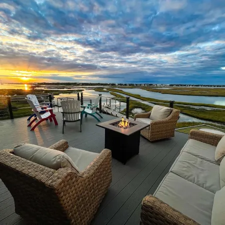 Happy Ours! Sound waterfront TH with dock stunning views! ~5 min walk to beach.