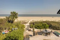 9 Dinghy - Oceanfront Home in Palmetto Dunes with Pool & Hot Tub. Dog Friendly.