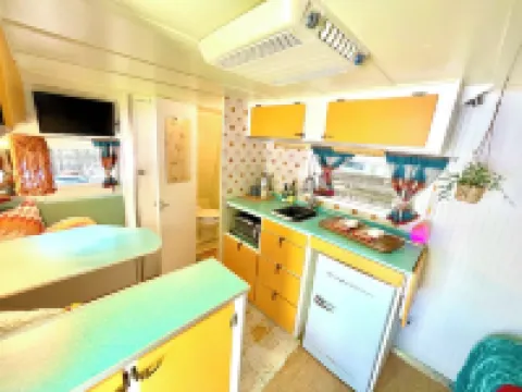 Vintage Glamper Oasis in Downtown Dover, walk to downtown and Henry Law Park ドーバーのホテル