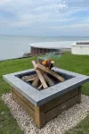 Beachfront home minutes from downtown Caseville - panoramic views of Lake Huron!